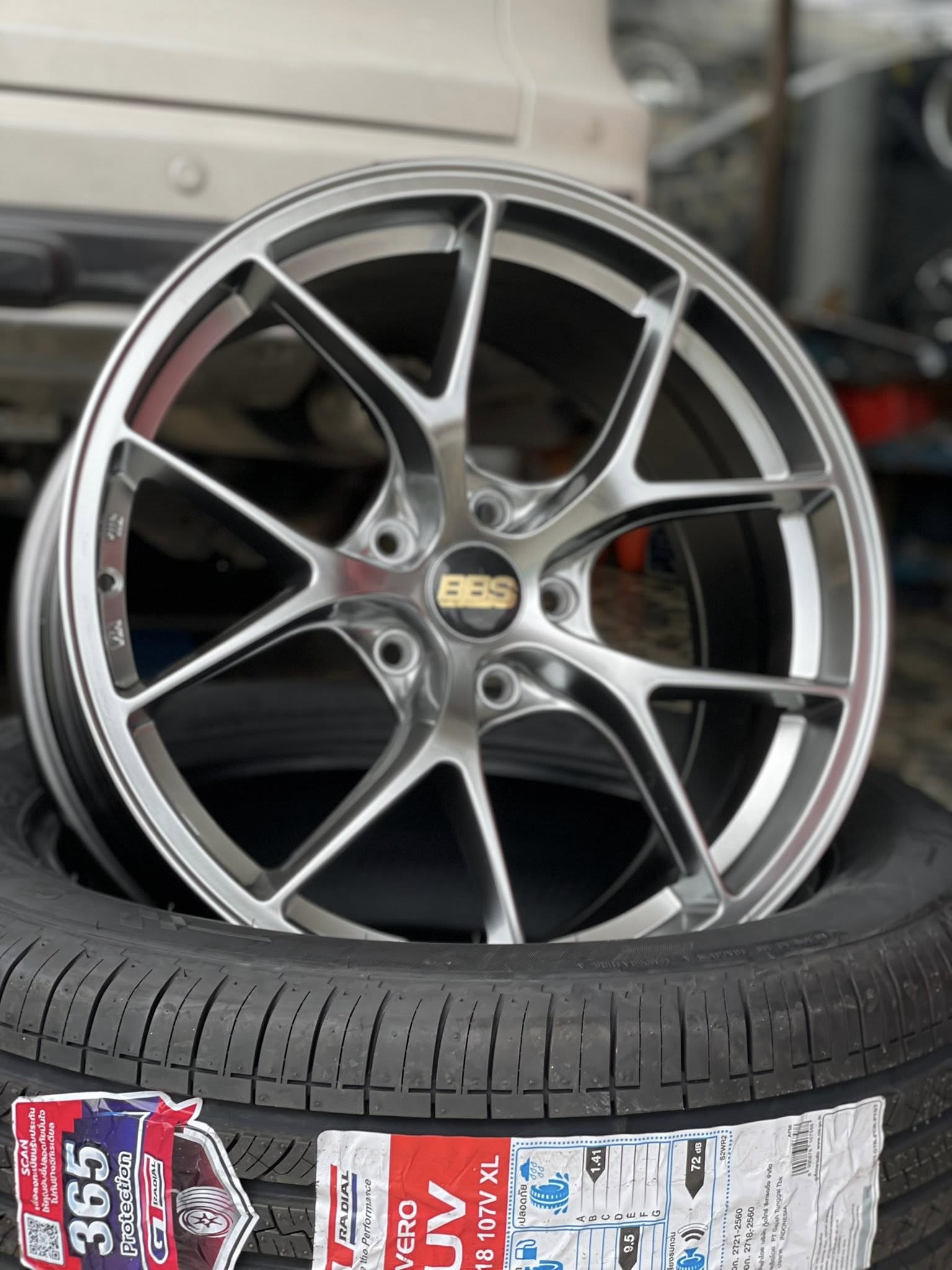 HONDA_CRV🚘🛞🐘#GT RADIAL #SAVERO SUV 235/60R18 🛞 #ล้อFlow Forming 18X8.5 ET38 5X114.3