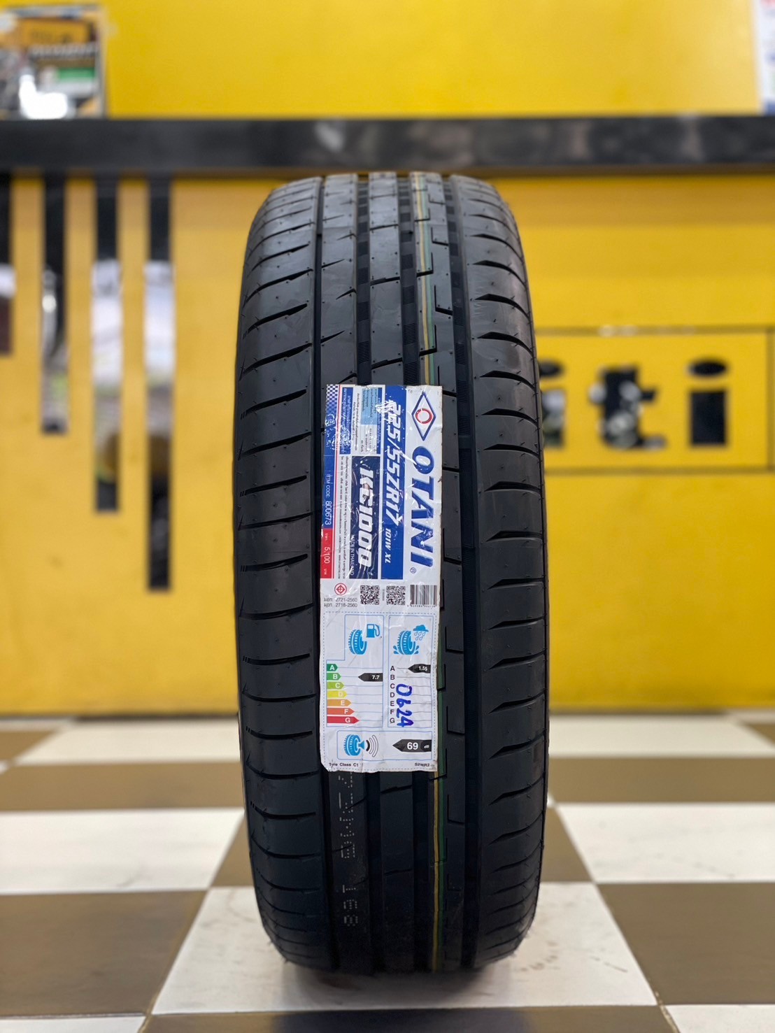 OTANI KC1000 👉OTANI KC1000 225/55R17 ยางใหม่ปี2024