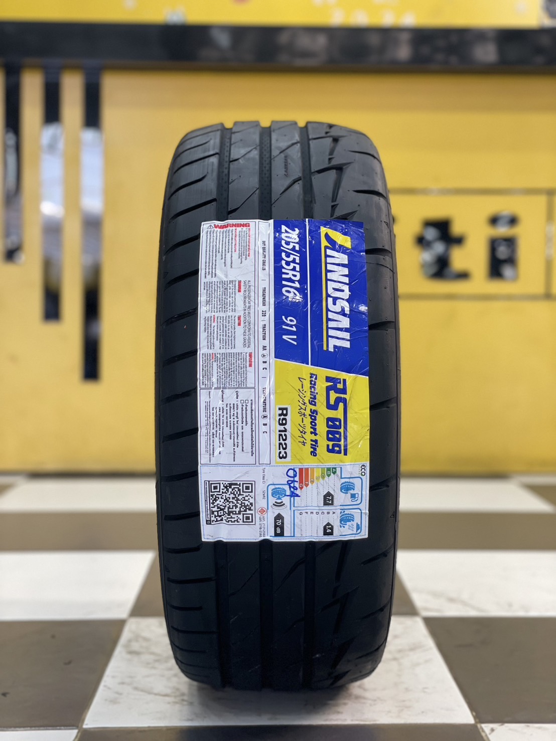 ยางลายซิ่ง 🔥🔥🔥#Landsail #RS009 205/55R16👍 ยางMade in Thailand 🔥🔥ยางสปอร์ต นุ่ม หนึบ ยางใหม่ปี2024