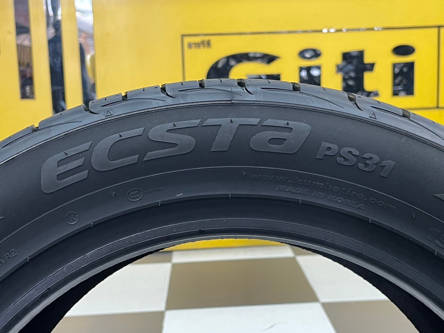 ยางใหม่ #KUMHO #PS31 195/55R15 ยางใหม่ปี2024