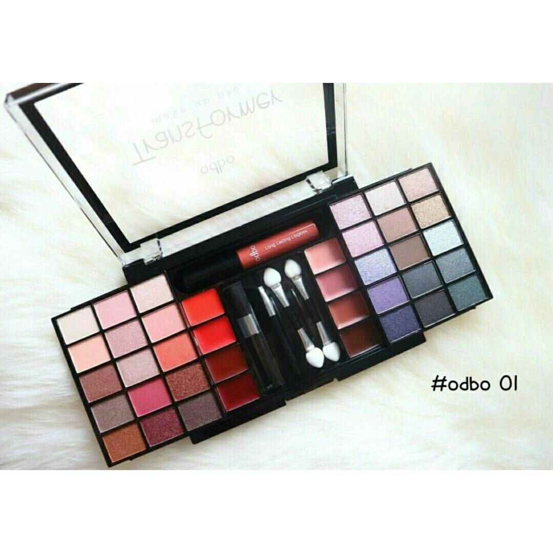 odbo Transformer Make Up Pro ( โอดีบีโอ ทรานฟอร์เมอร์ เมค อัพ โปร พาเลต อายแชโดว 30 เฉดสี)