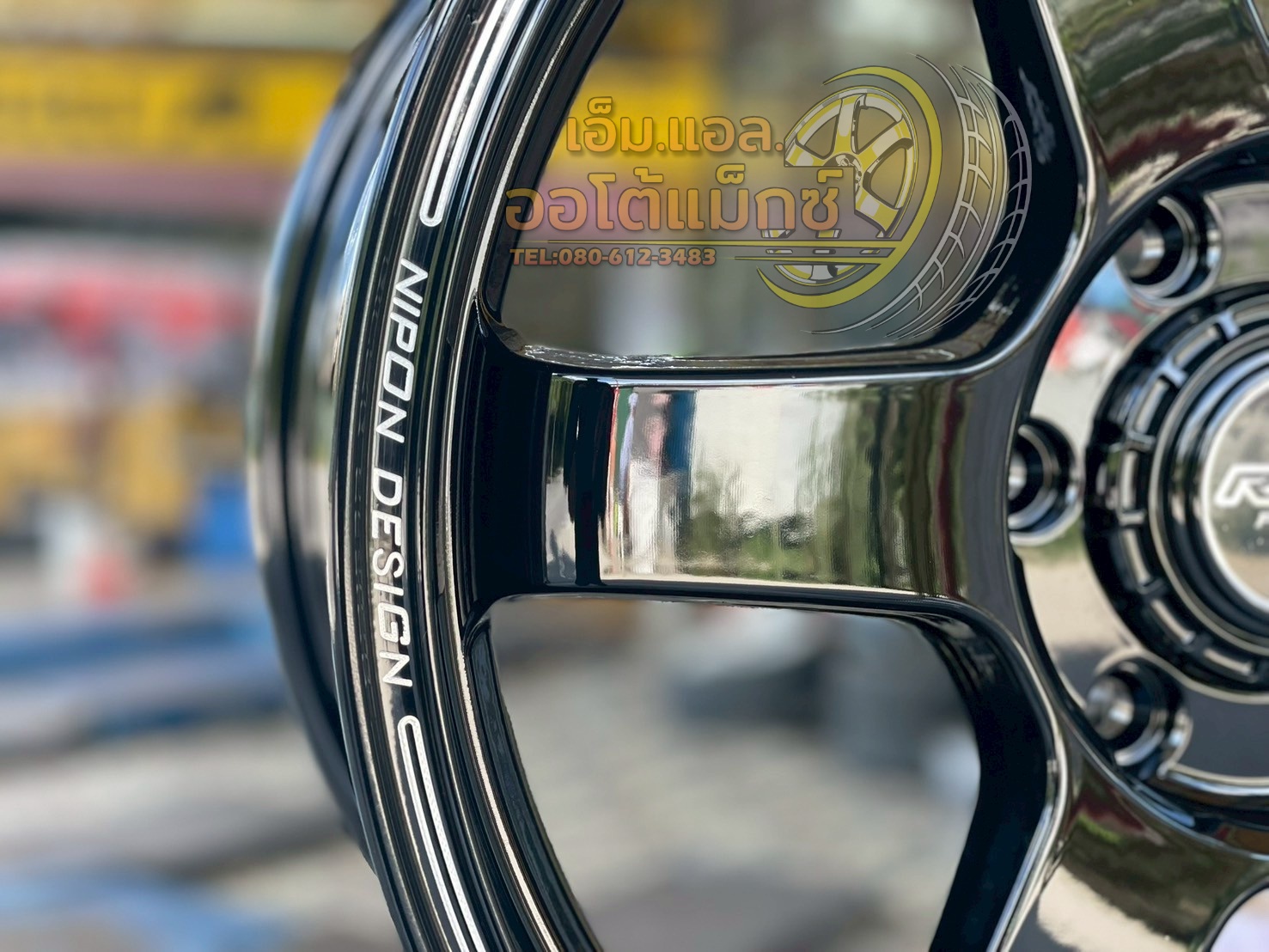 ล้อแม็กซ์ใหม่ขอบ18" #Wheels Performance #TE37 ขอบ18 สีดำเงา ล้อเลเซอร์ตัวหนังสือสีขาว #Model WP270 18x8.5 ET35 6x139.7