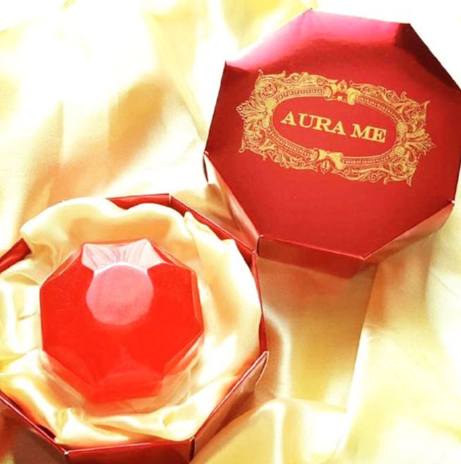 Aura me สบู่ออร่ามี AURAME Astaxantine Whitening Soap ส่งฟรี เก็บเงินปลายทาง