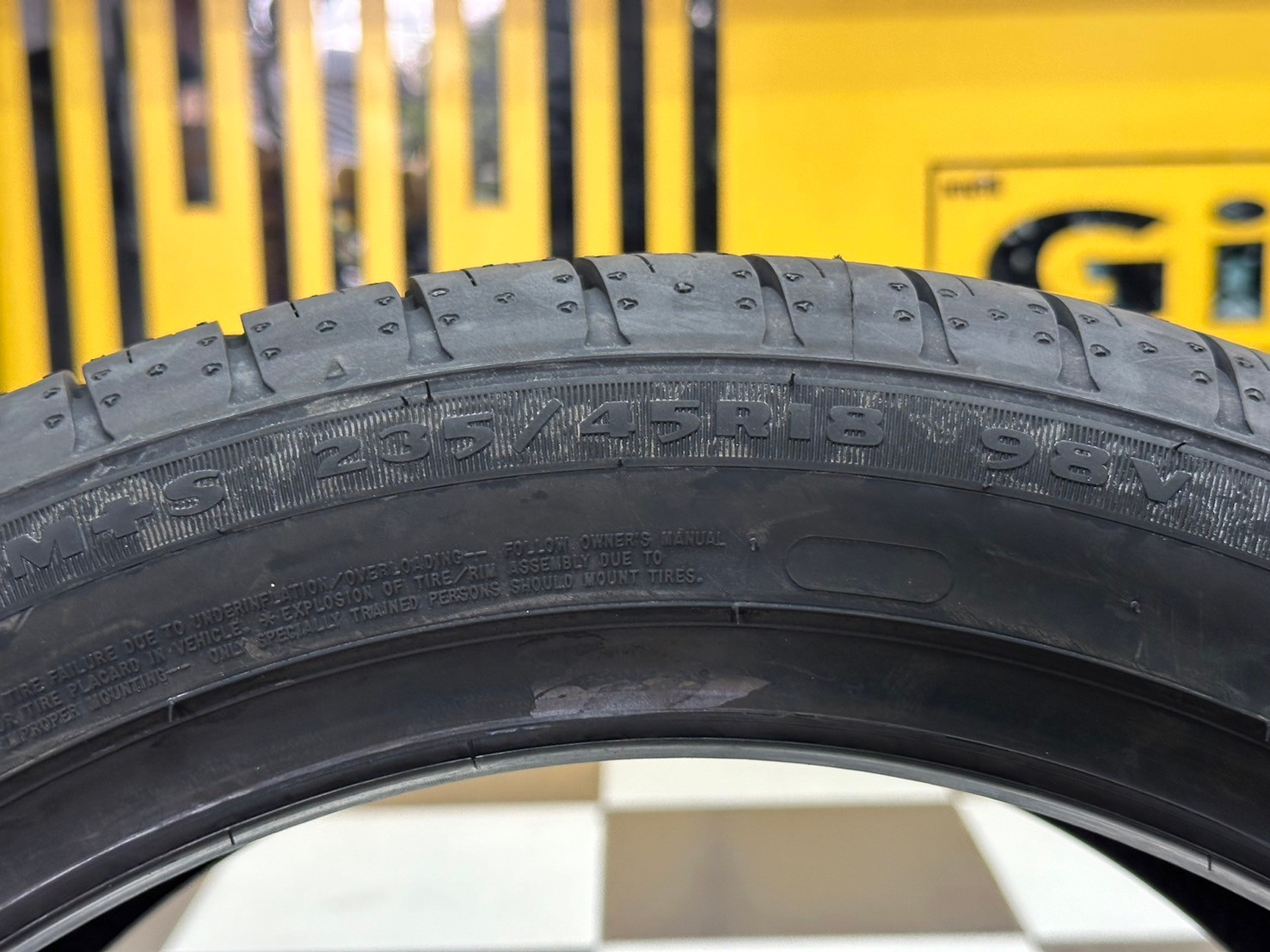 #ยางใหม่กู๊ดเยียร์ #Goodyear Eagle Touring 235/45R18 ยางใหม่ปี2024