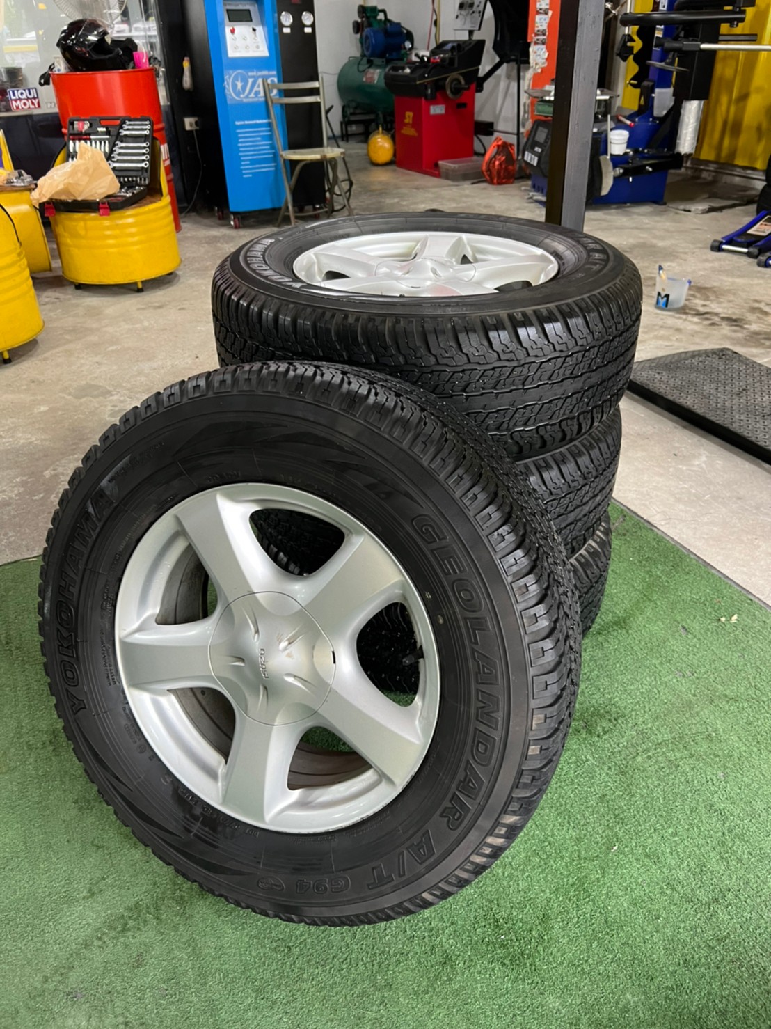 ล้อ ISUZU พร้อมยางYOKOHAMA 265/65R17
