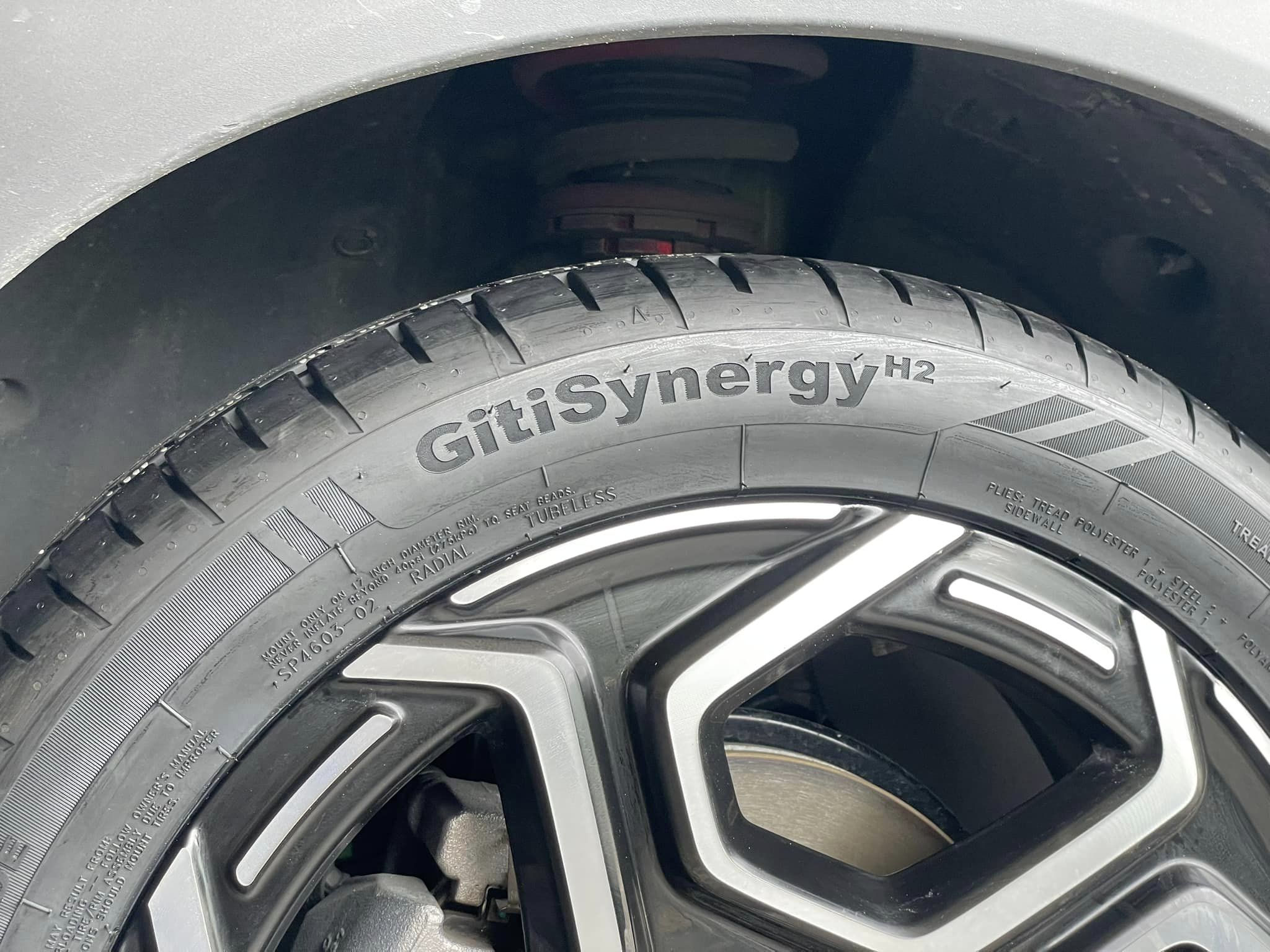 #BYD_DOLPHIN เปลี่ยนยาง #GITI_SYNERGY_H2 205/50R17