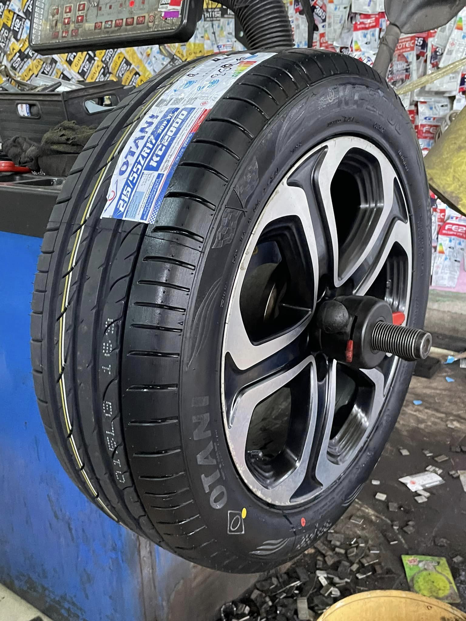 HONDA_HRV เปลี่ยนยาง #OTANI #KC2000 215/55R17