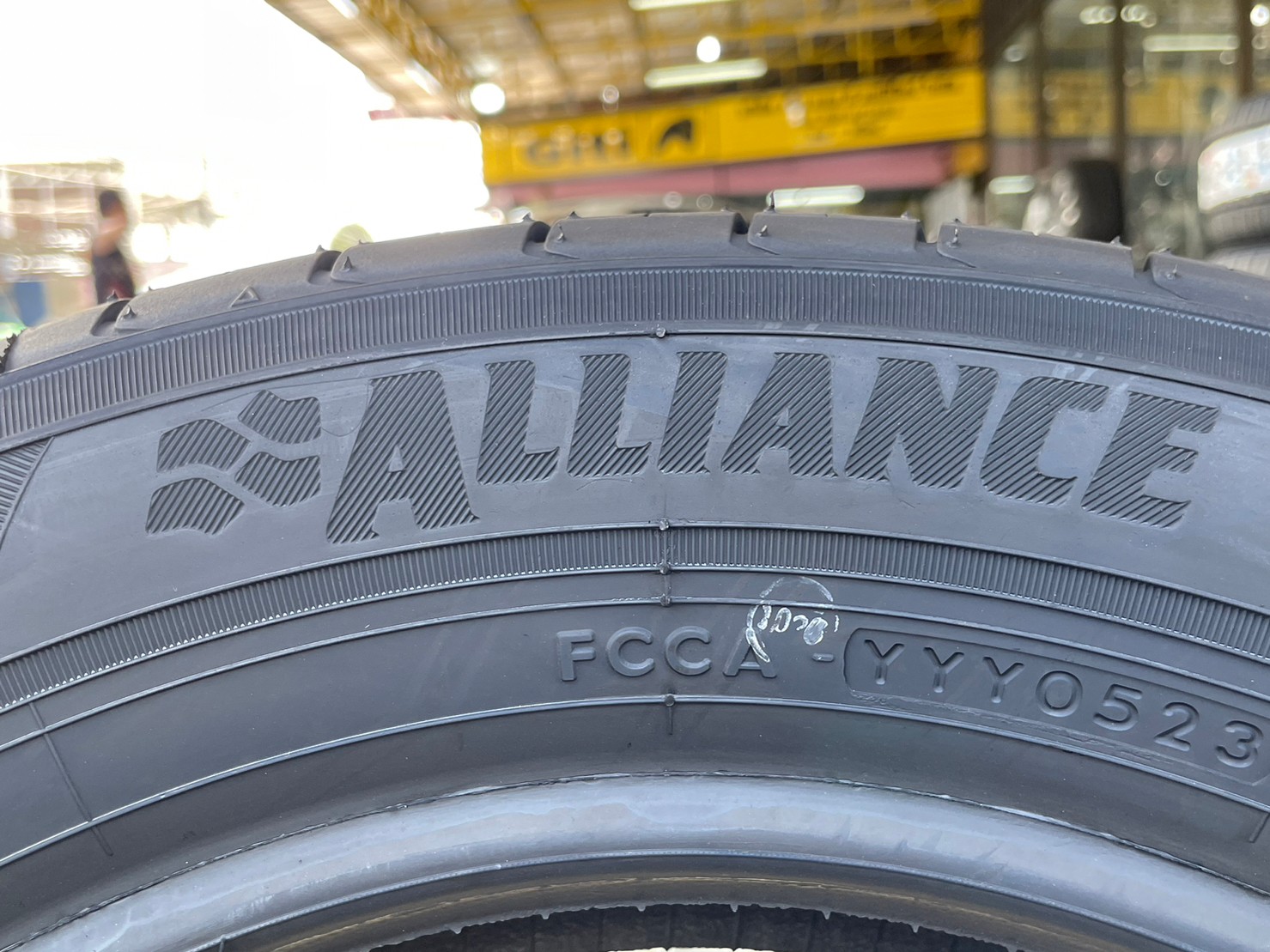 185/60R15 ALLIANCE AL30 By YOKOHAMA ยางใหม่ปี2023