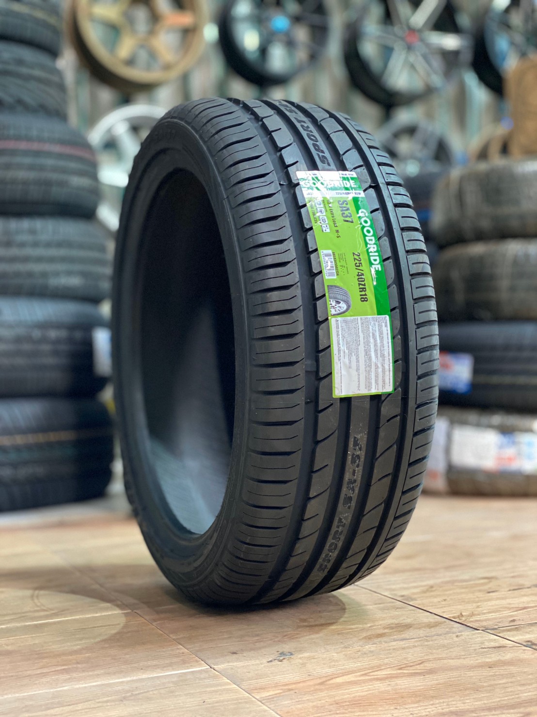 225-40R18 Goodride กู๊ดไดร์ ยางไทยคุณภาพดี พร้อมติดตั้งฟรี