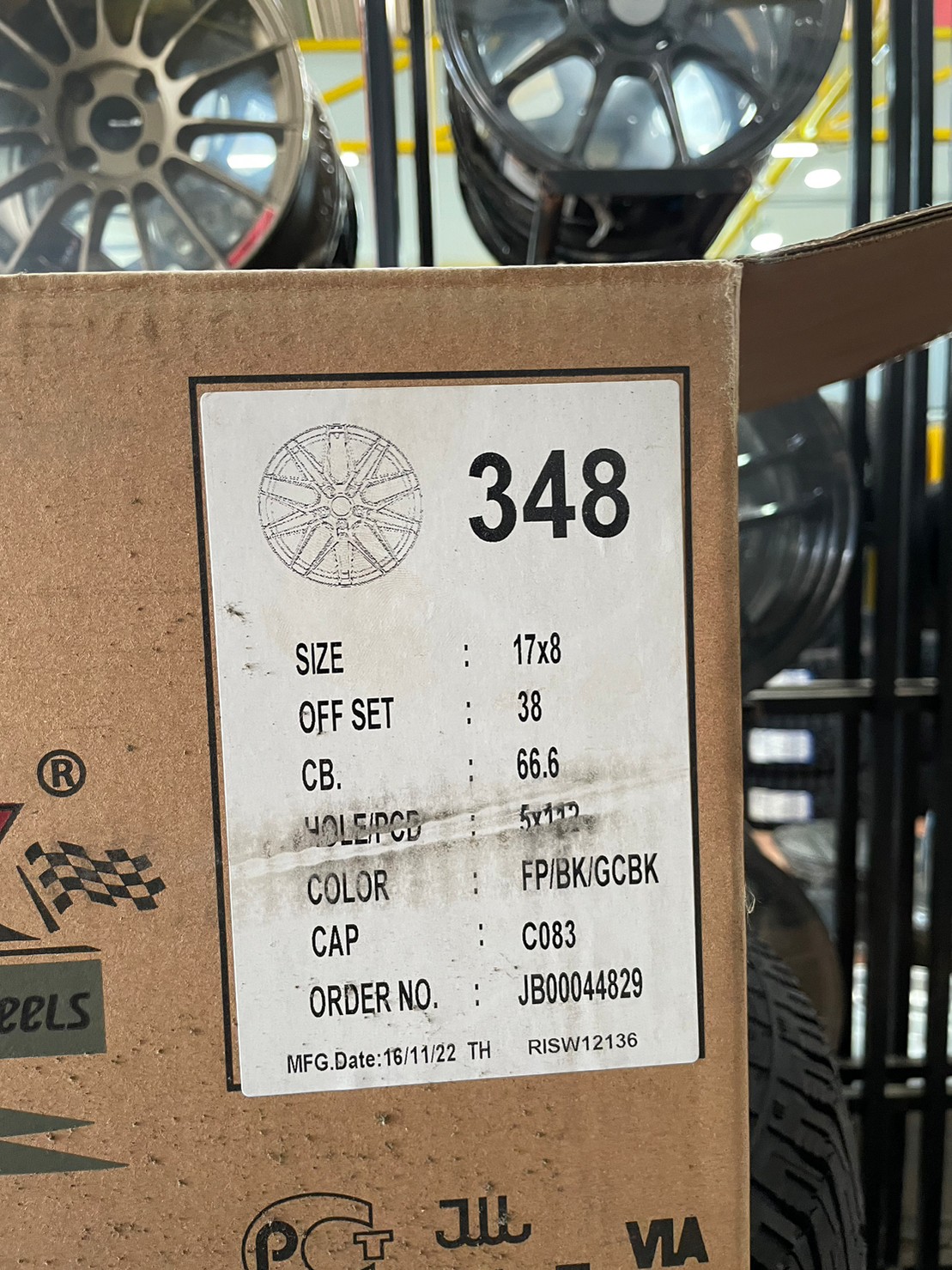 ล้อแม็กใหม่ขอบ17 Stamford Sport Wheels SSW 348 สีหน้าชา ขนาด17 กว้าง8 5รู112ออฟ38