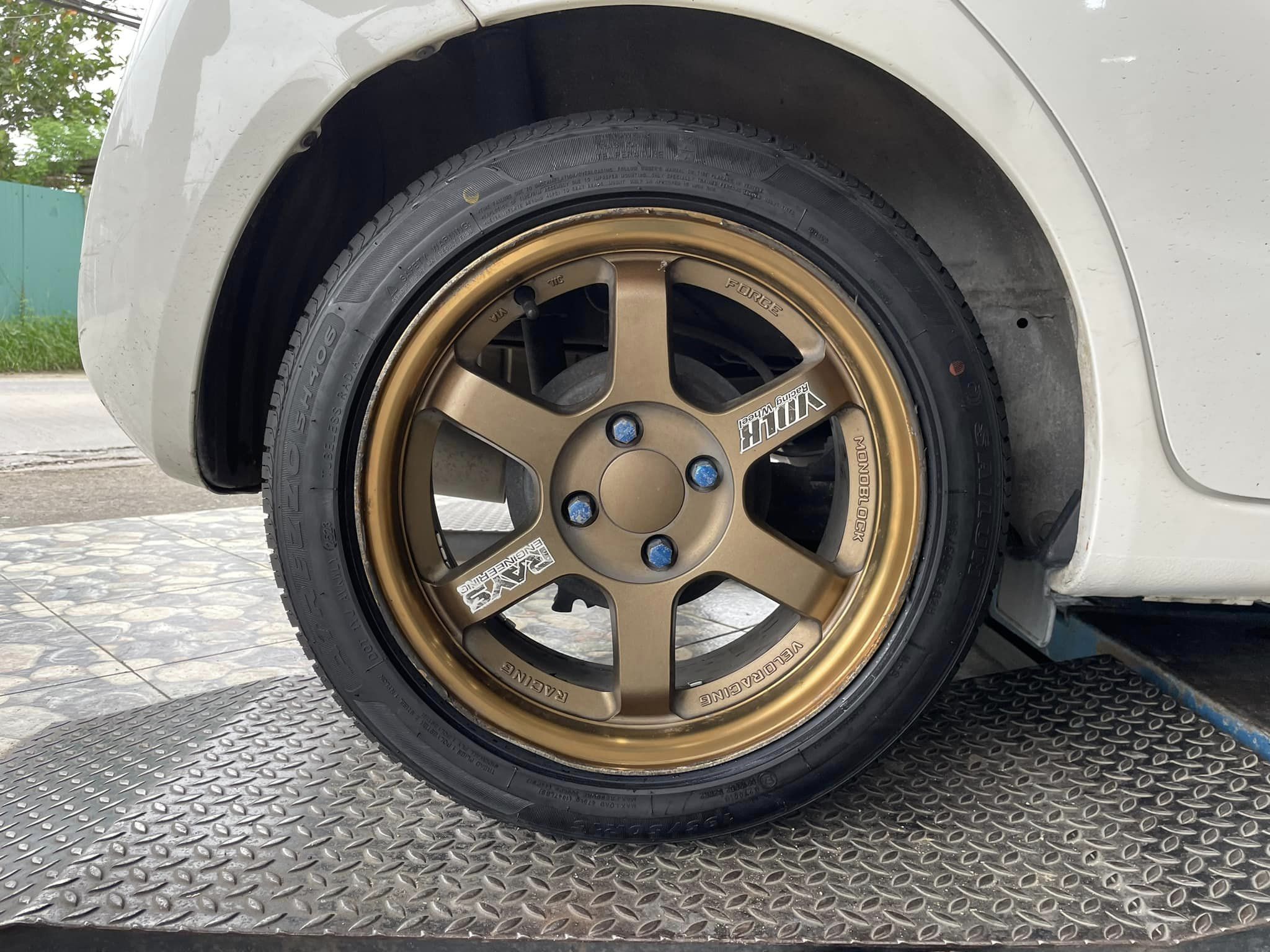 #HONDA_BRIO❤️ #SAILUN_SH406_195/50R15