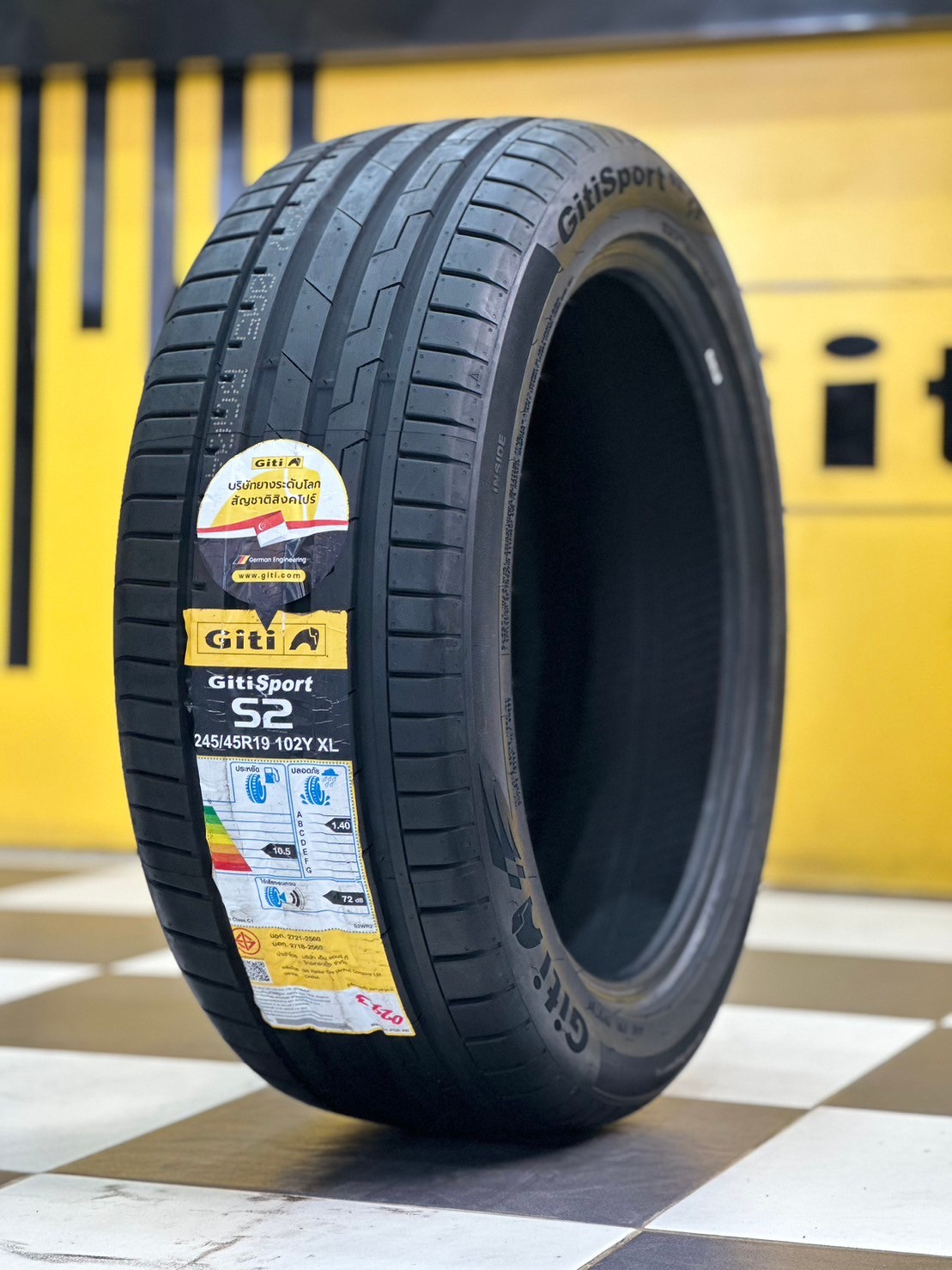 GITI SPORT S2 245/45R19 ยางใหม่ปี2023