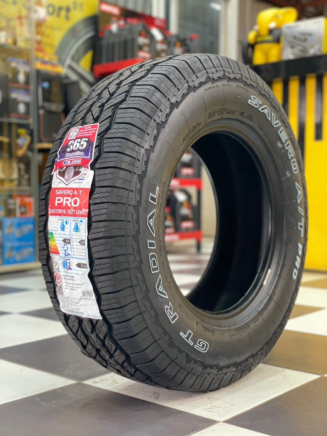 ยางใหม่ #จีทีเรเดียล #GT RADIAL SAVERO AT PRO 245/70R16 ยางใหม่ปี2024 (ราคาโปรโมชั่น4เส้น)