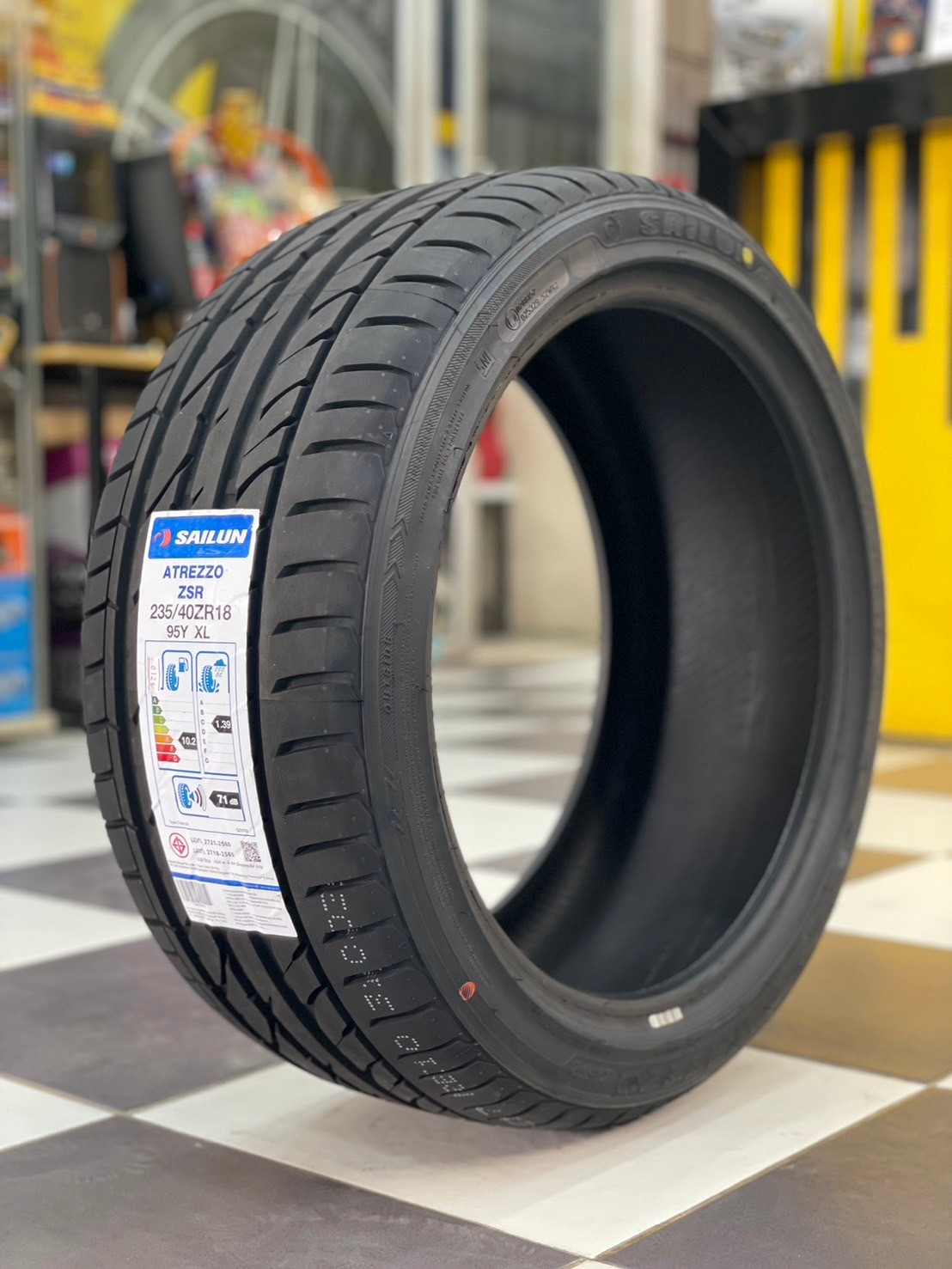 ยางไซหลุน #Sailun Atrezzo ZSR 235/40R18 ยางใหม่ปี2024