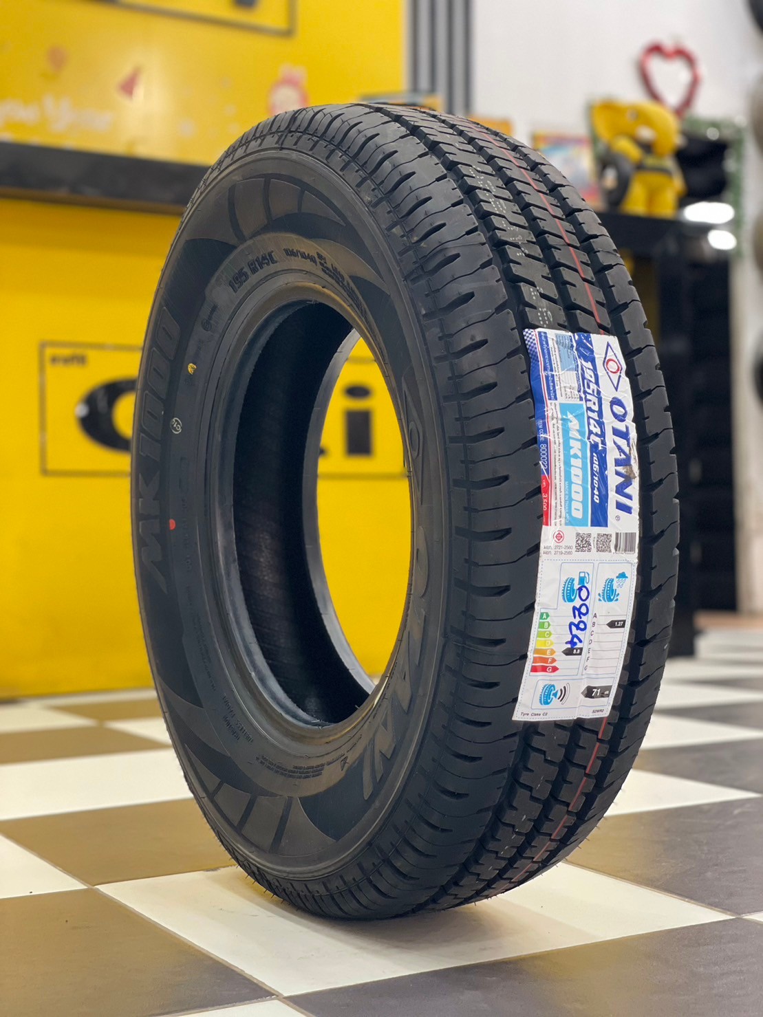 #OTANI #MK1000 195R14 ยางกระบะ บรรทุกคุณภาพดี ยางใหม่ปี2024