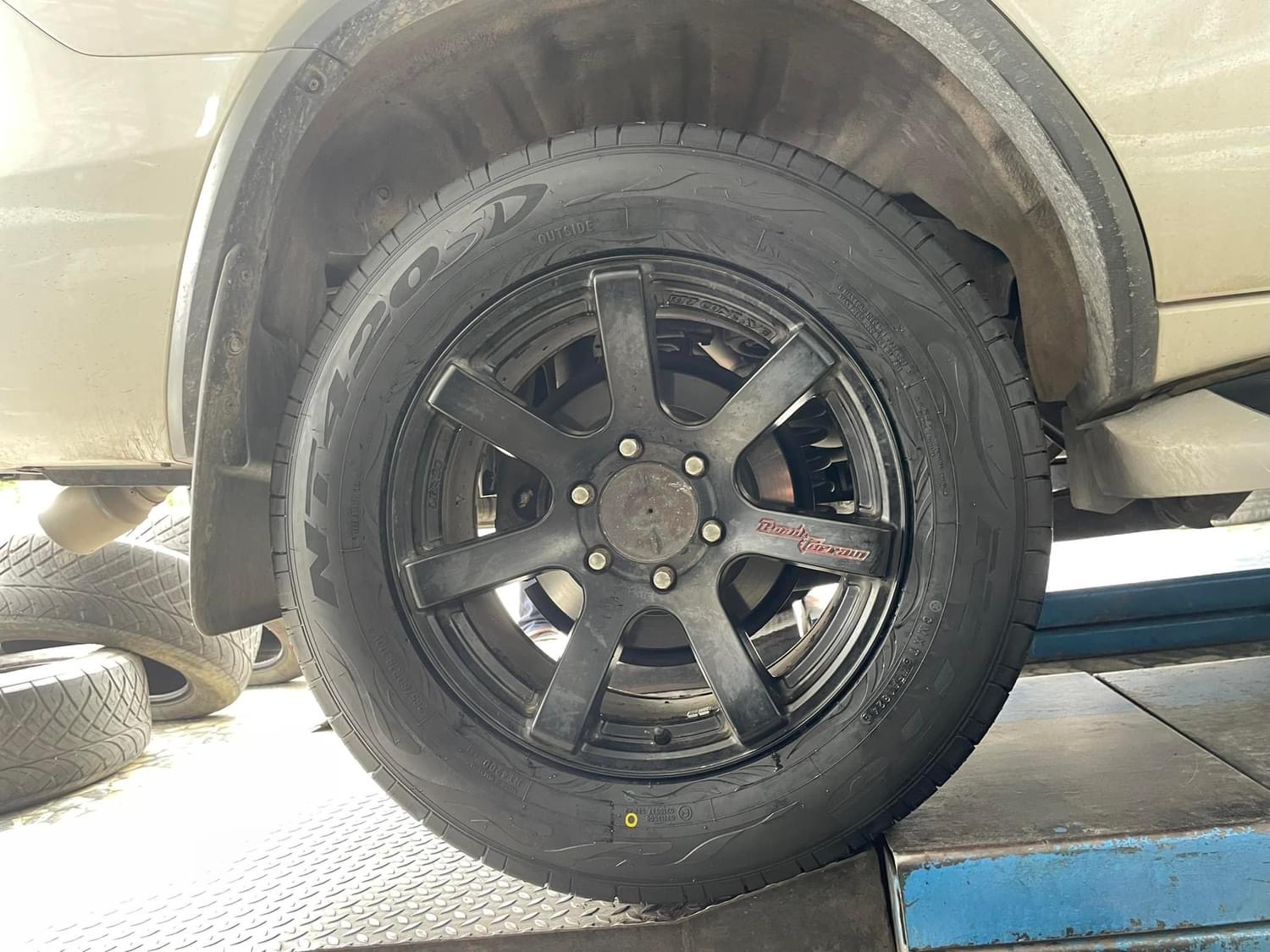 #TOYOTA_FORTUNER เปลี่ยนยาง 🛞#NITTO_NT420SD_265/60R18