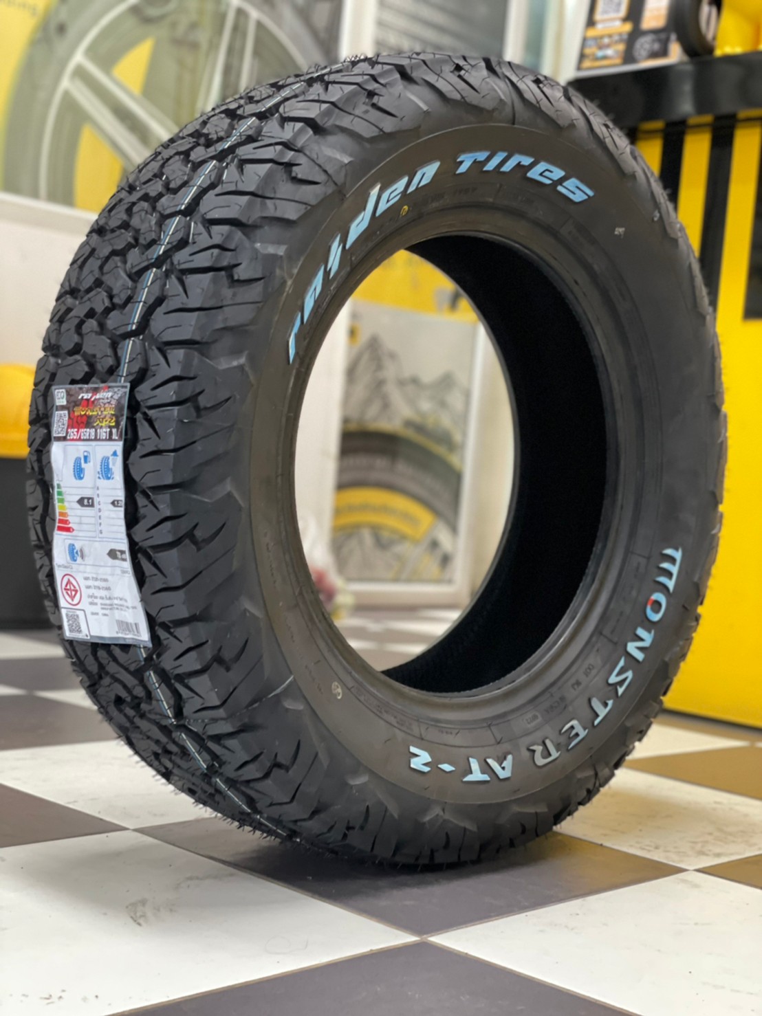 ยางใหม่ 265/65R18 Monster AT-2 ปี2022