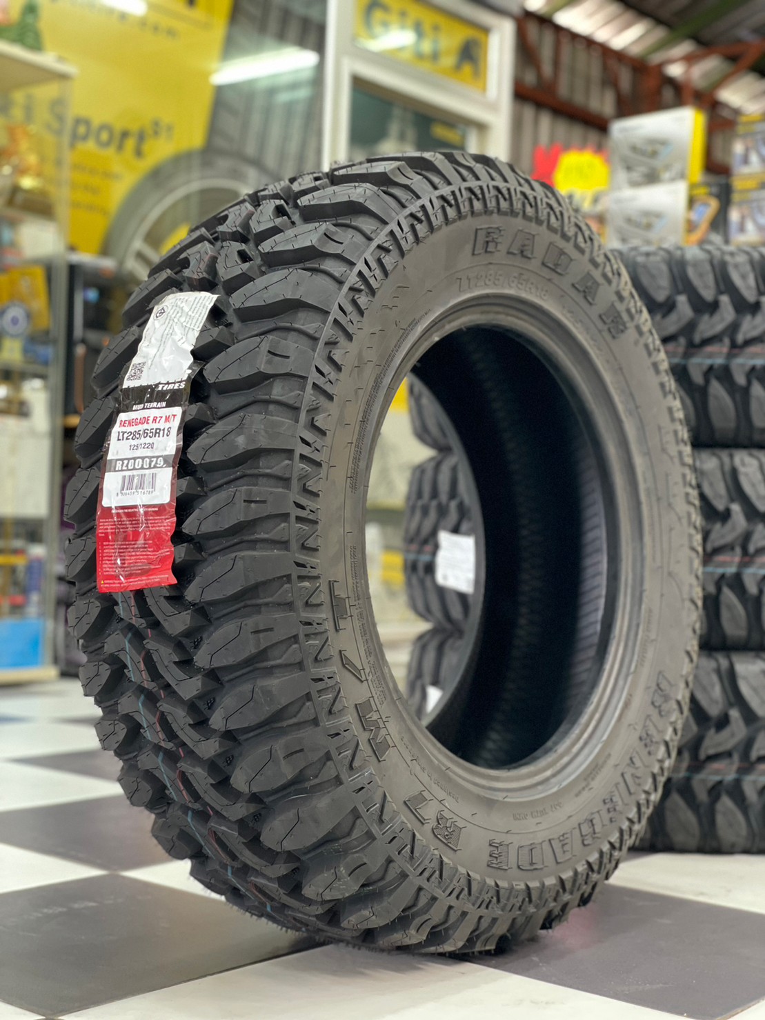 285/65R18ยาง RADAR Renegade M/T ยางใหม่ปี2023 🔥🔥🔥