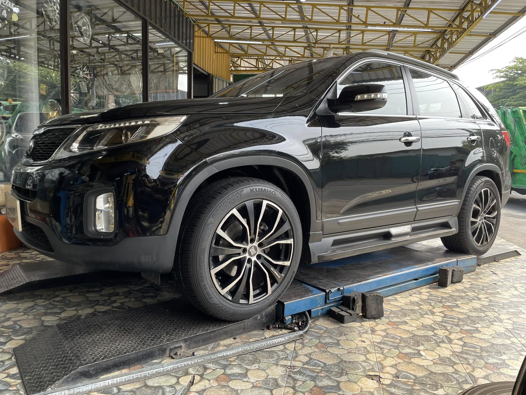 🛞❤️ #KIA_SORENTO 🚘❤️เปลี่ยนยาง 🛞🐘#KUMHO #Crugen #HP71 235/55R20