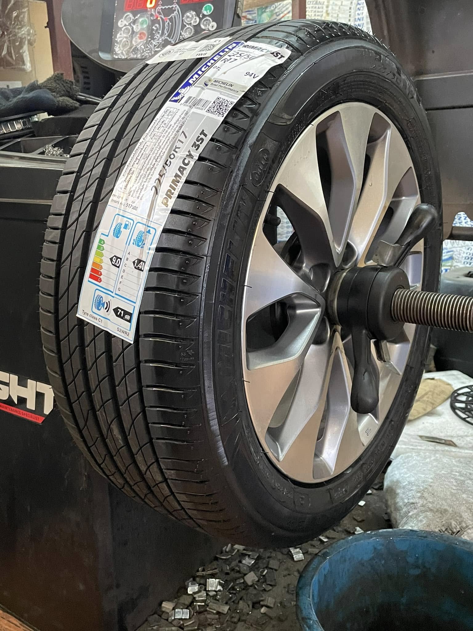 🛞❤️ #HONDA_ACCORD 🚘เปลี่ยนยาง 🛞🐘#MICHELIN #PRIMACY3ST 225/50R17