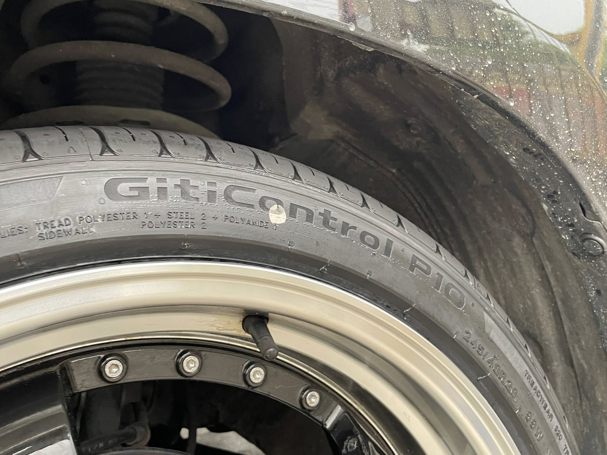 TOYOTA_VELLFIRE 🚘เปลี่ยนยาง 🛞🐘#GITI_ControlP10_245/40R20🛞