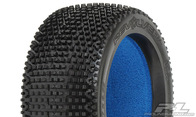 PRO-9028-02 Revolver V3 M3 (Soft) Off-Road 1:8 Buggy Tires for Front or Rear