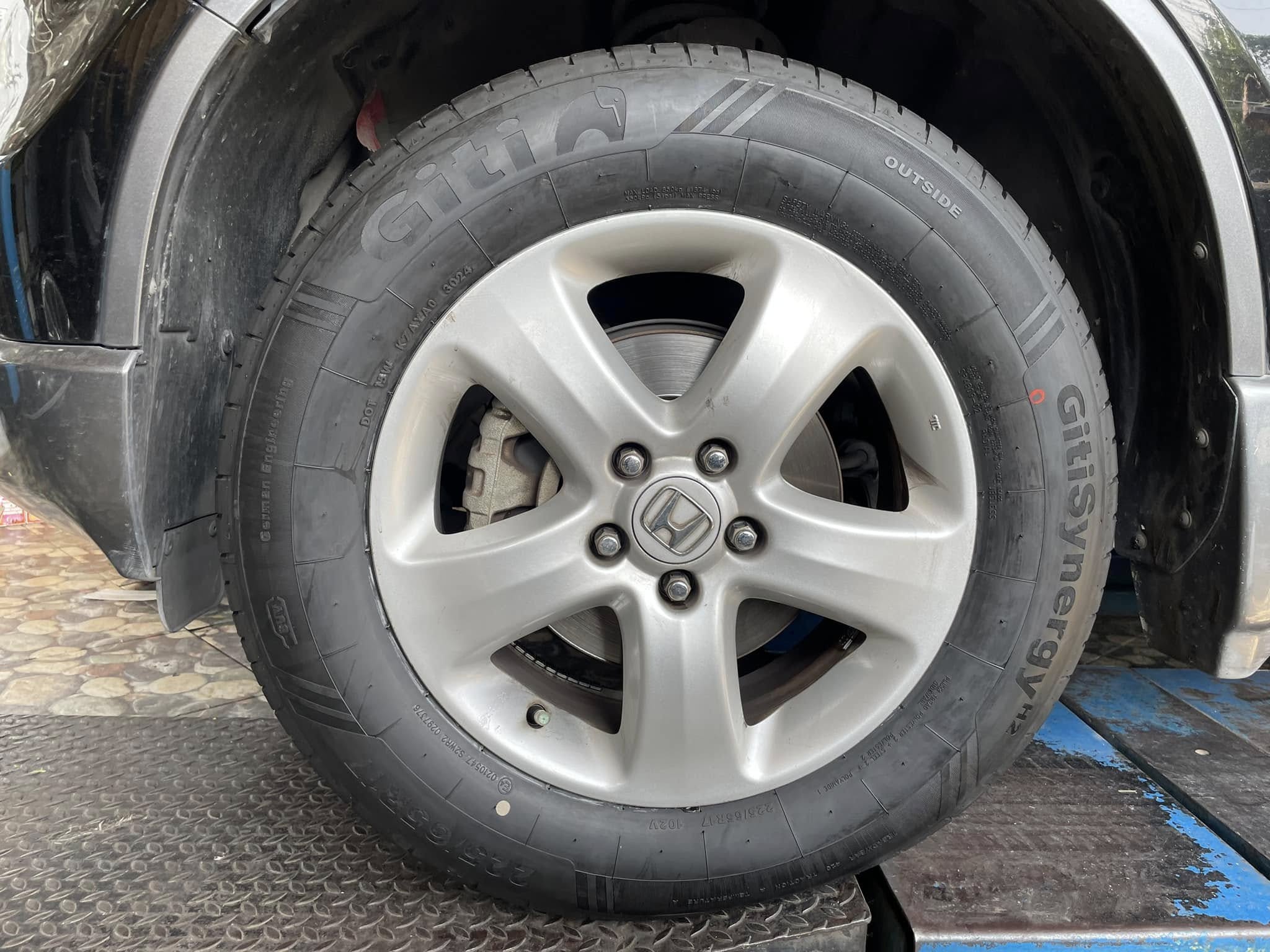 #HONDA_CRV🛞 เปลี่ยนยาง #GITI_SYNERGY_H2 225/65R17