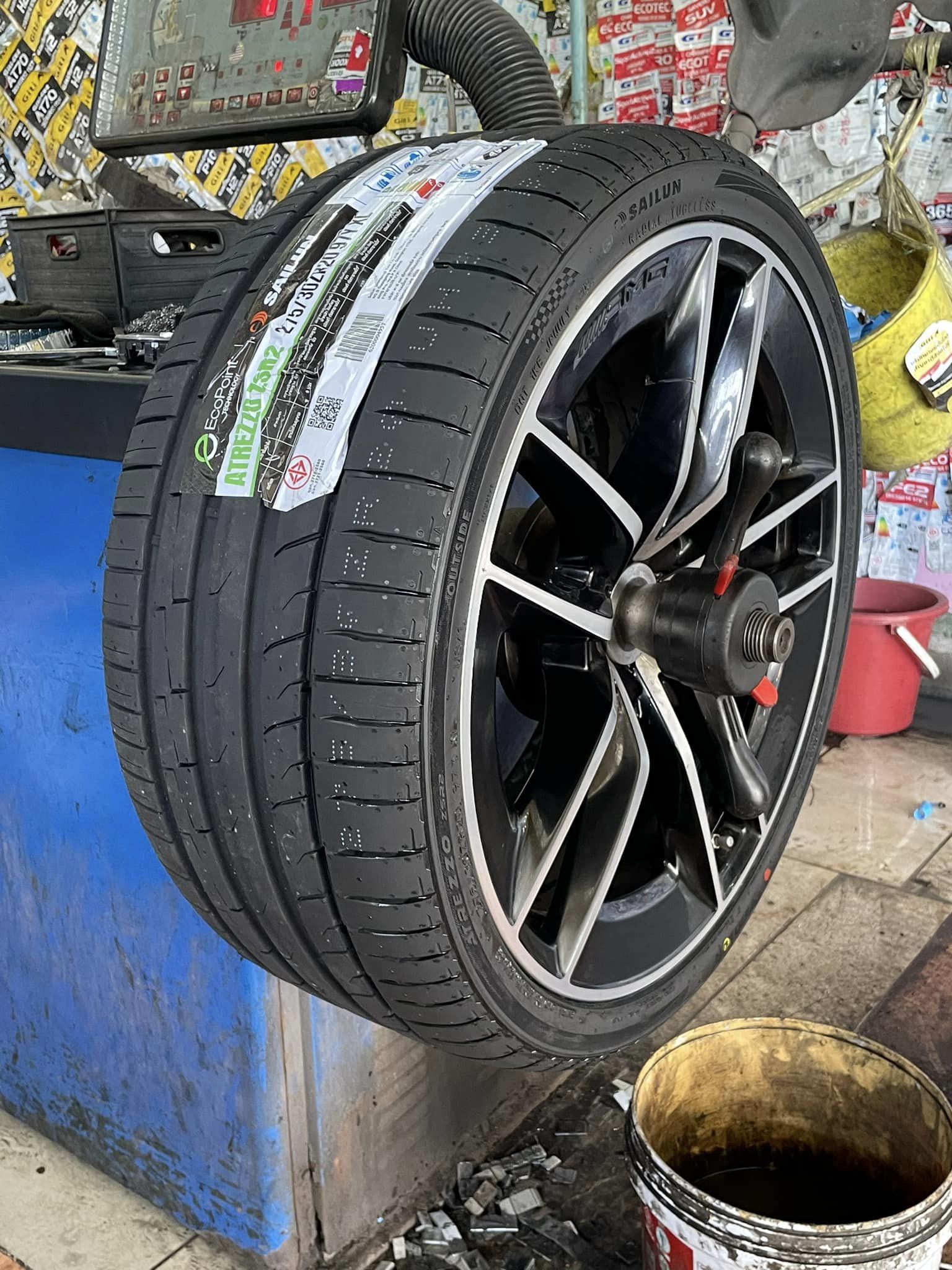 BENZ_CLS53🚘เปลี่ยนยางสปอร์ตสมรรถนะสูง#SAILUN_ZSR2_Ecopoint3_245/35R20 ❤️ 🛞 #SAILUN_ZSR2_Ecopoint3_275/30R20