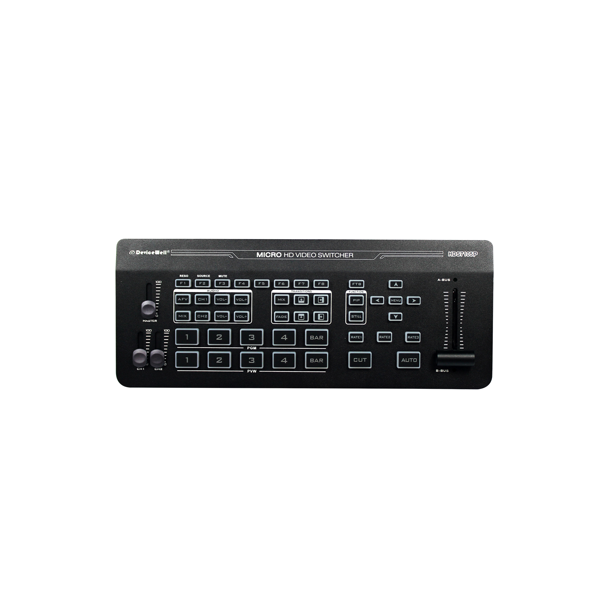 Devicewell HDS7105P HD Video Switcher (4HDMI+1DP)