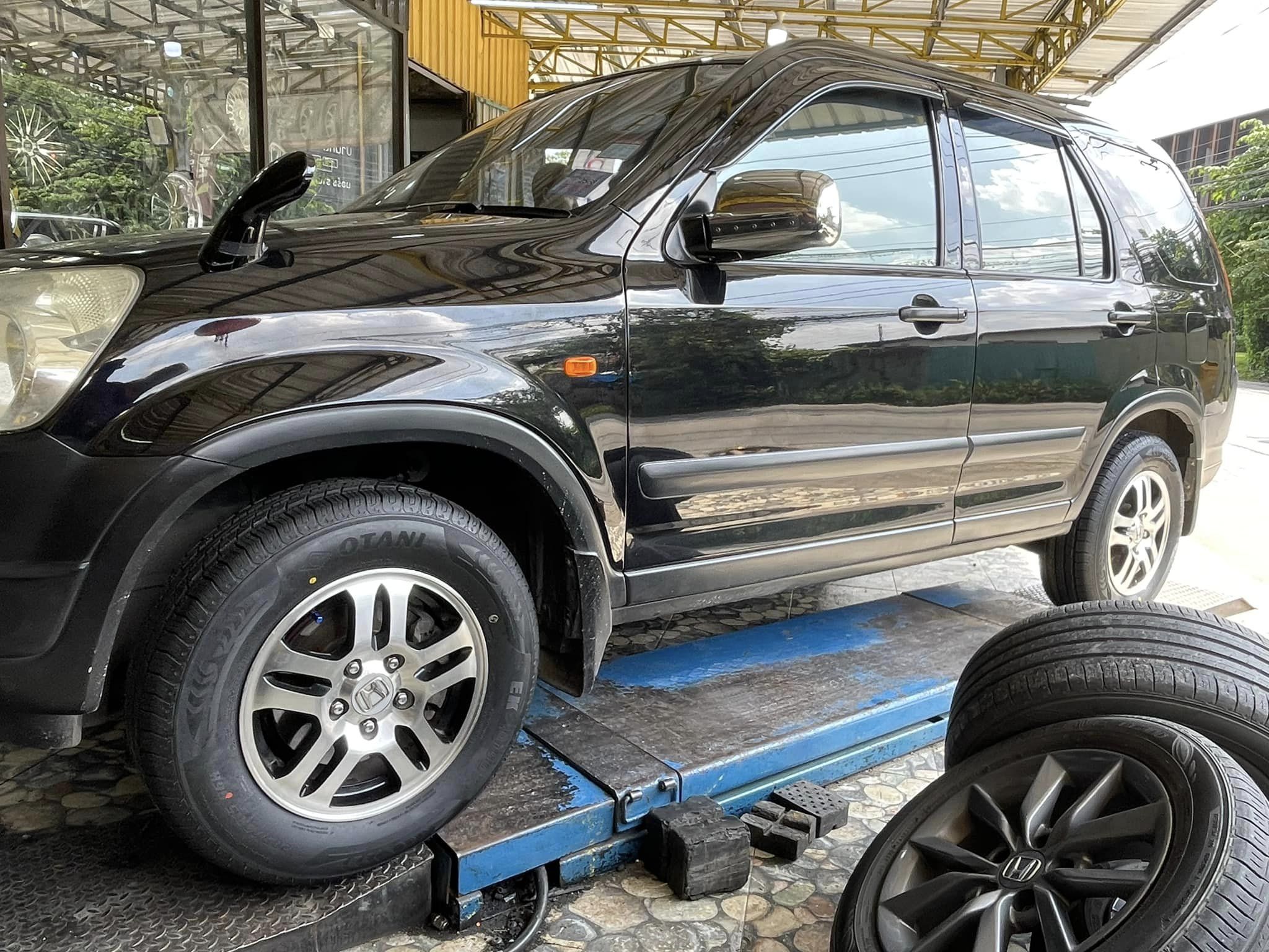 🚘 #HONDA_CRV เปลี่ยนยาง #OTANI #EK2000 205/70R15