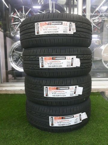 ยางใหม่ปี18 Hankook v2 195/50R15 195/55R15