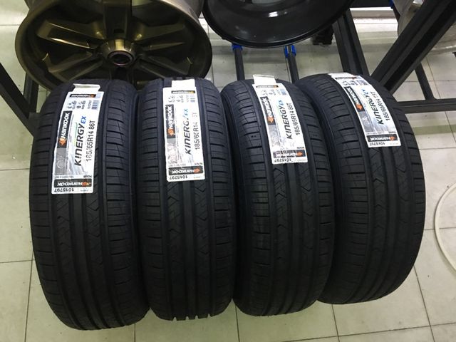 ยางใหม่ HANKOOK Kinergy-EX ขอบ14 185-65-R14 Kinergy EX ยางปี17