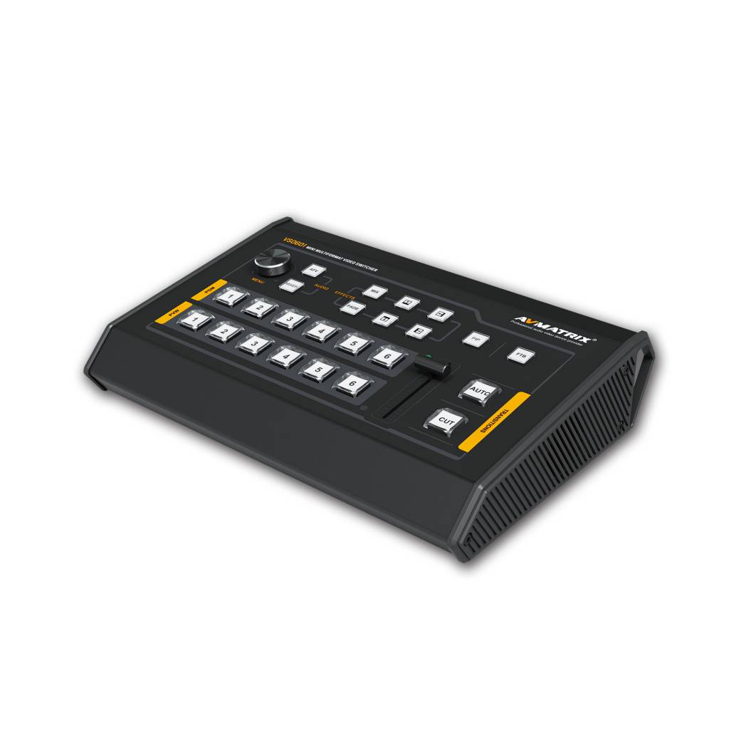 AVMatrix VS0601 Mini 6CH SDI/HDMI Multi-format Video Switcher