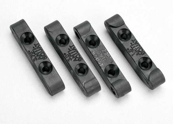 5559 Mounts, suspension pin (rear anti-squat blocks) (1.5, 2.25, 3.0 & 3.75 degree) (1 each)