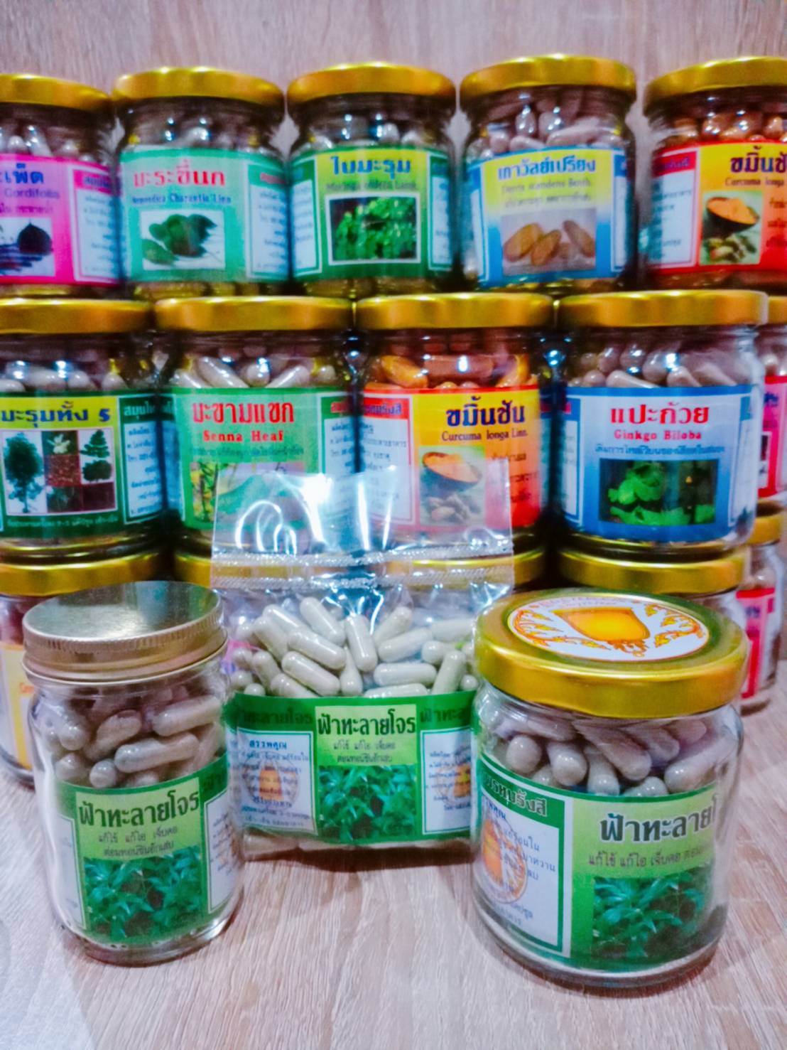 ฟ้าทะลายโจร สมุนไพรพรหมรังสี