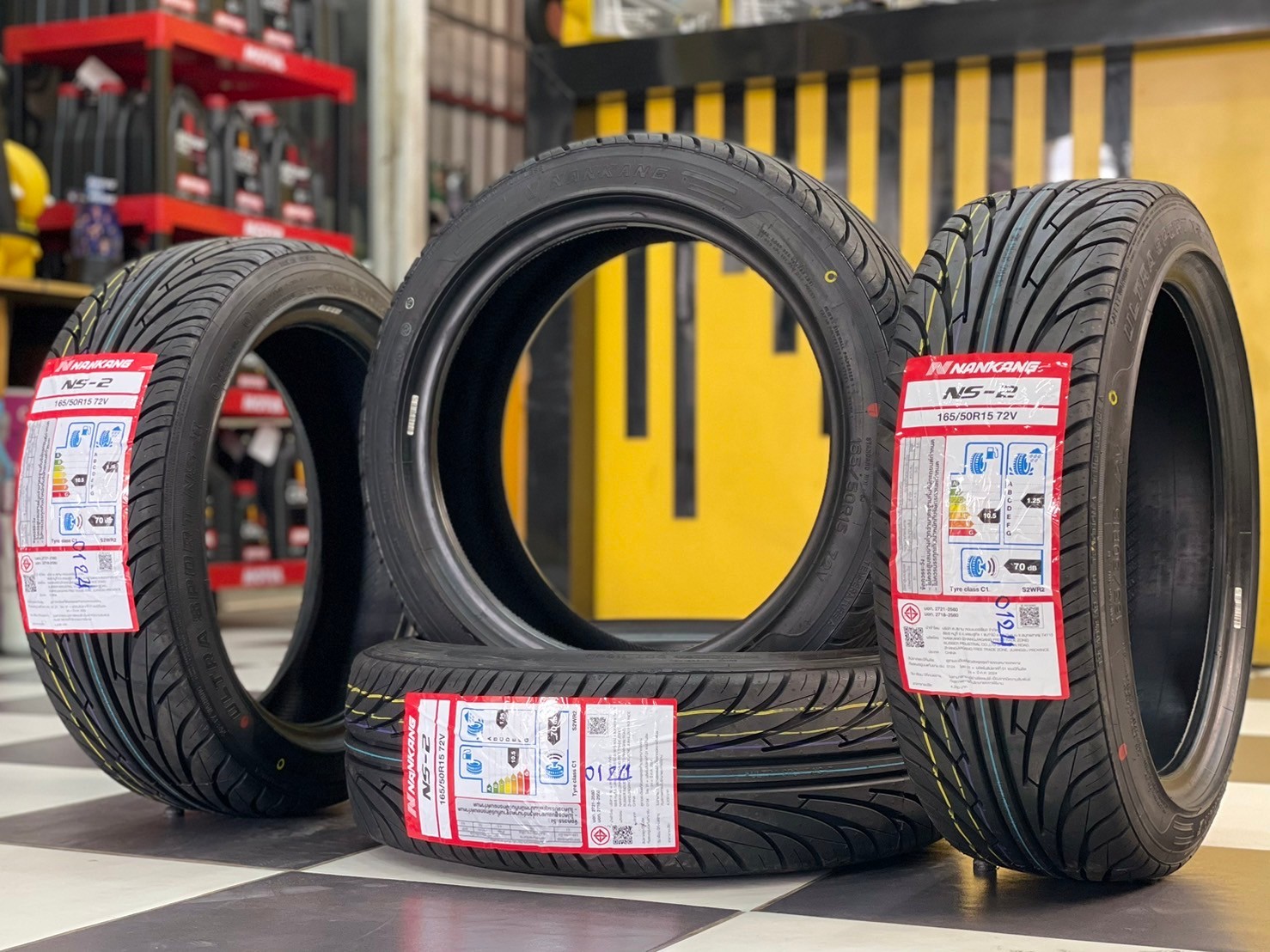 ยางใหม่ NANKANG NS-2 165/50R15 ยางใหม่ปี2024