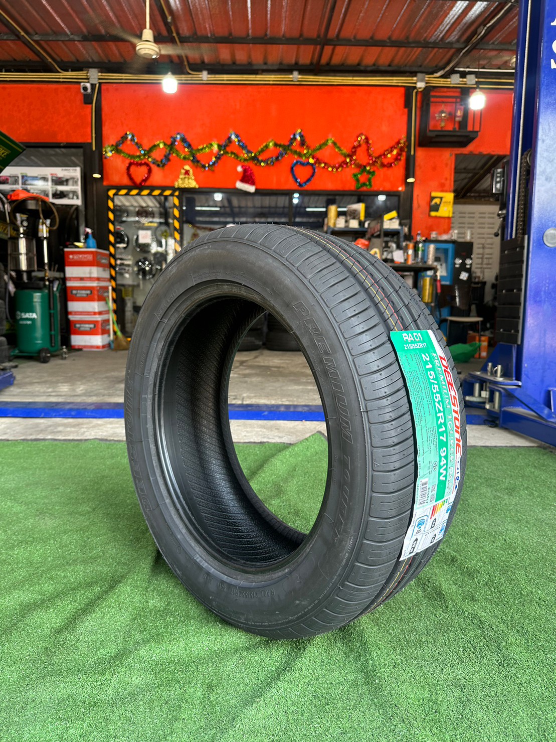 215/55R17 Deestone RA01 ยางใหม่ยางไทยคุณภาพดี ยางใหม่ปี2023