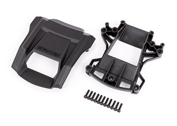 7814 Skid pads (hood scoop)/ mount/ 3x12mm CS (11) (attaches to #7812 body)