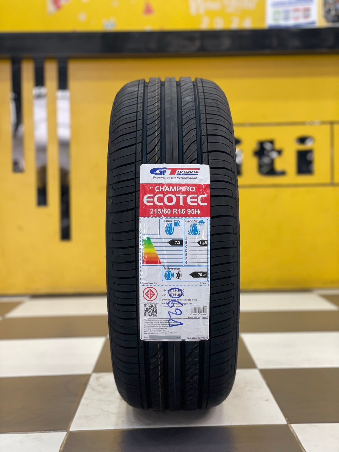 GT RADAIL CHAMPIRO ECOTEC 215/60R16 ยางใหม่ปี2024