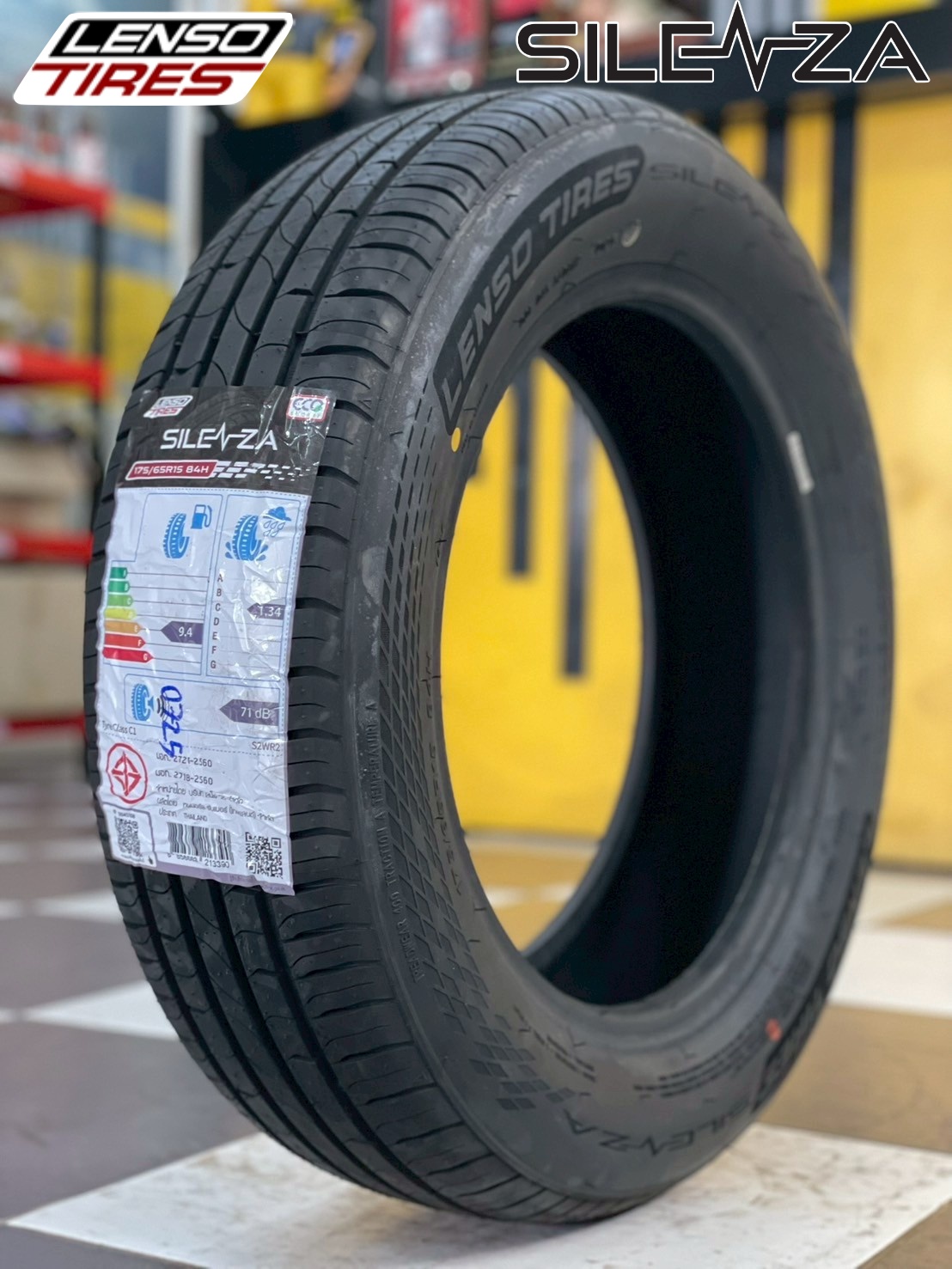 #ยางเลนโซ่ #LENSO TIRES #SILENZA 175/65R15 ยางใหม่ปี2025