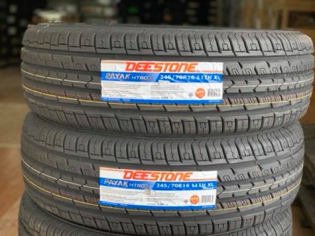 ยางใหม่ DEESTONE PAYAK HT603 245/70R16
