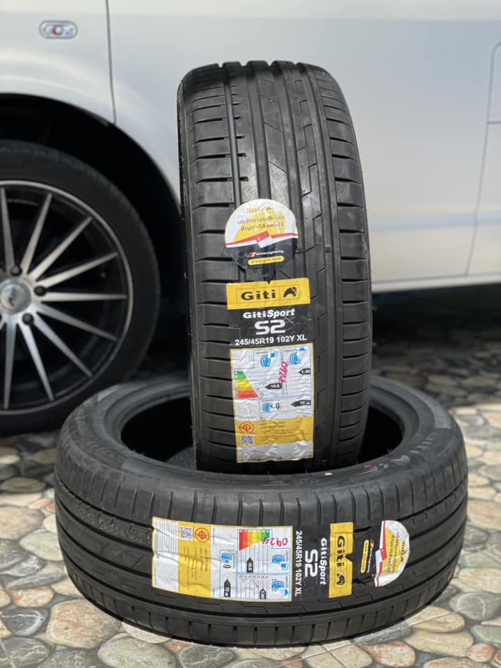 🚗#Volkswagen_Caravelle🛞 เปลี่ยนยาง 🛞#ยางจีที #ยางสปอร์ตสมรรถนะการขับขี่สูง 🛞 🛞#Giti_SportS2 245/45R19