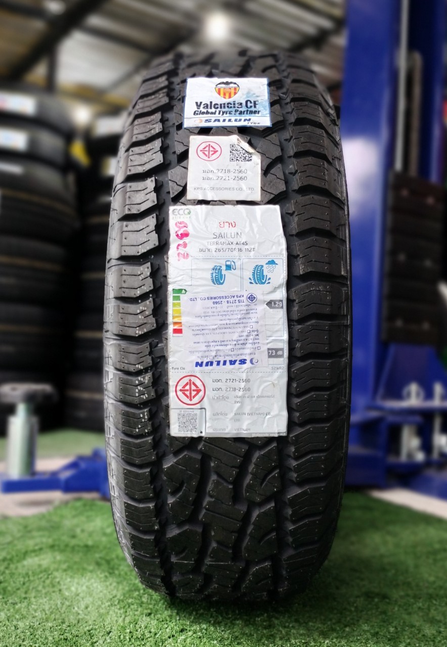 ยาง SAILUN TERRAMAX AT4S 265/70R16 ยางใหม่ปี 2022