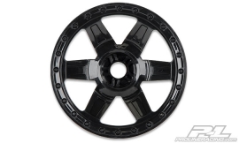 PRO-2733-03 Desperado 3.8" (Traxxas Style Bead) Black 1/2" Offset 17mm Wheels