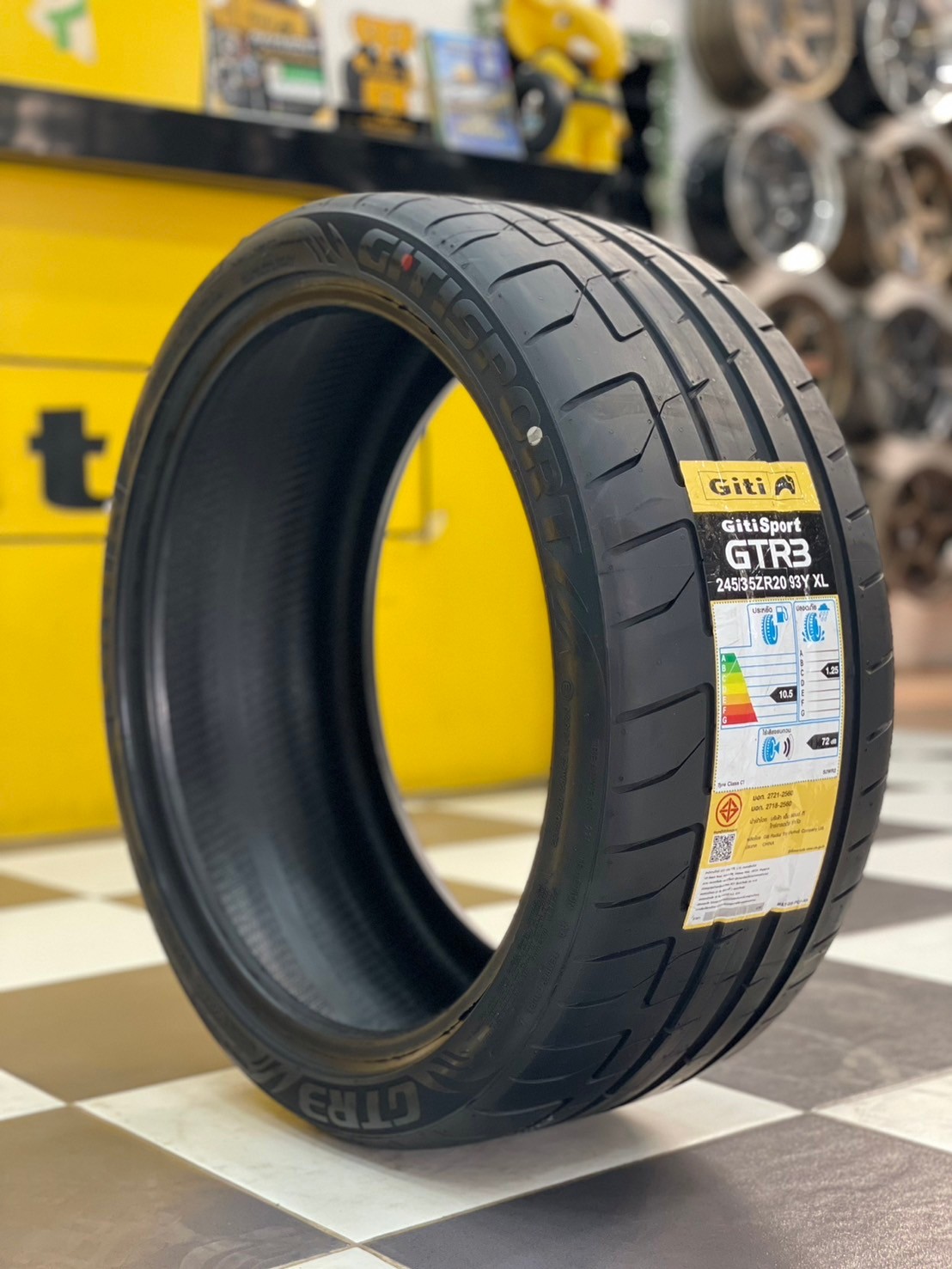 #ยางใหม่ #GITI_SPORT #GTR3 245/35ZR20