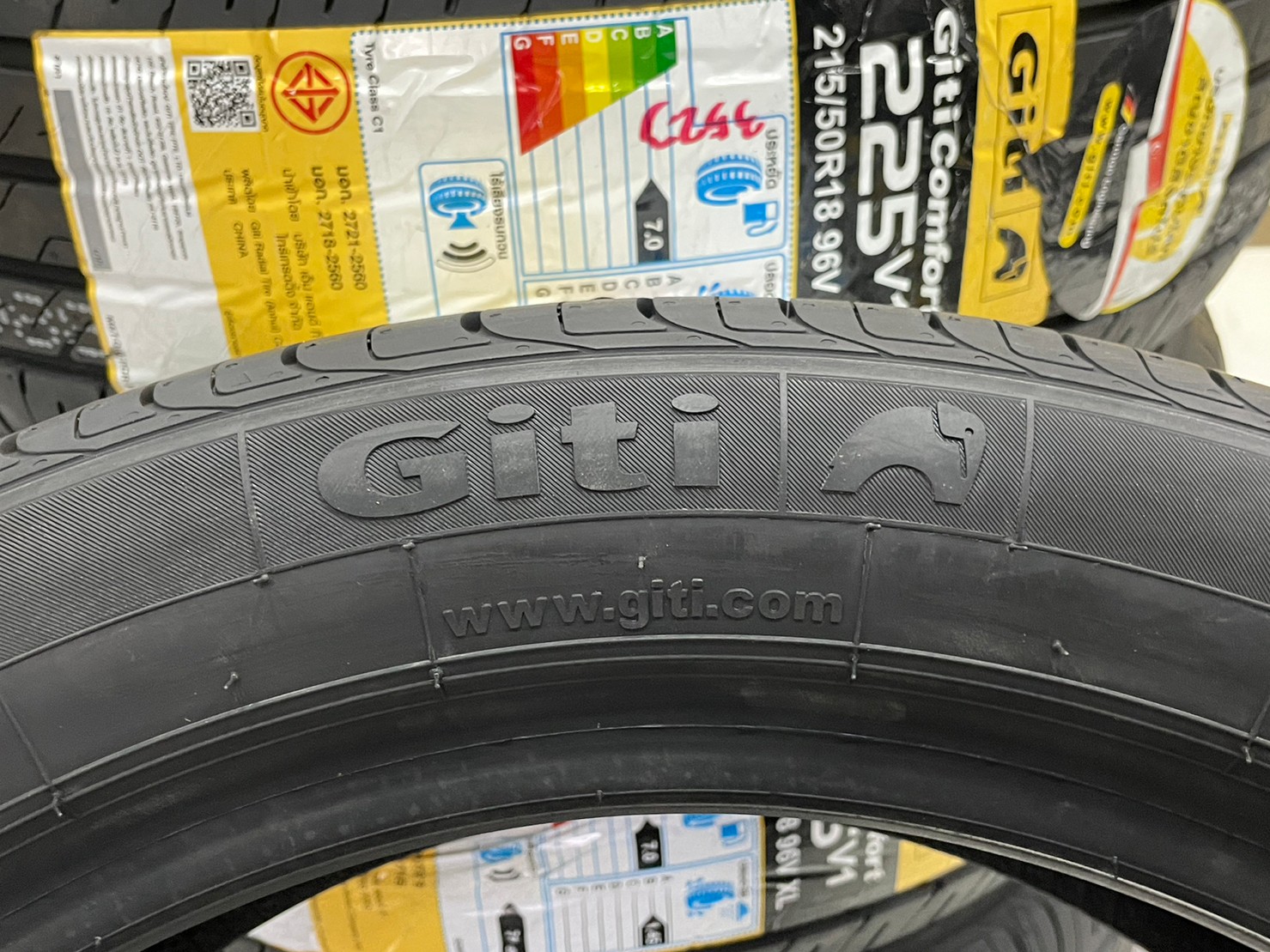 ยางใหม่ #GITI #Comfort225v1 #215/50R18 ยางใหม่ปี2023