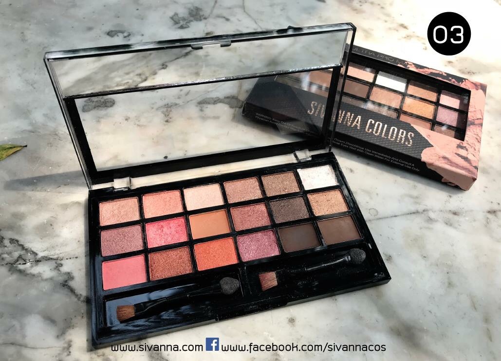 Sivanna Colors HD ULTRA PRO MAKE UP HF209 อายแชโดว์