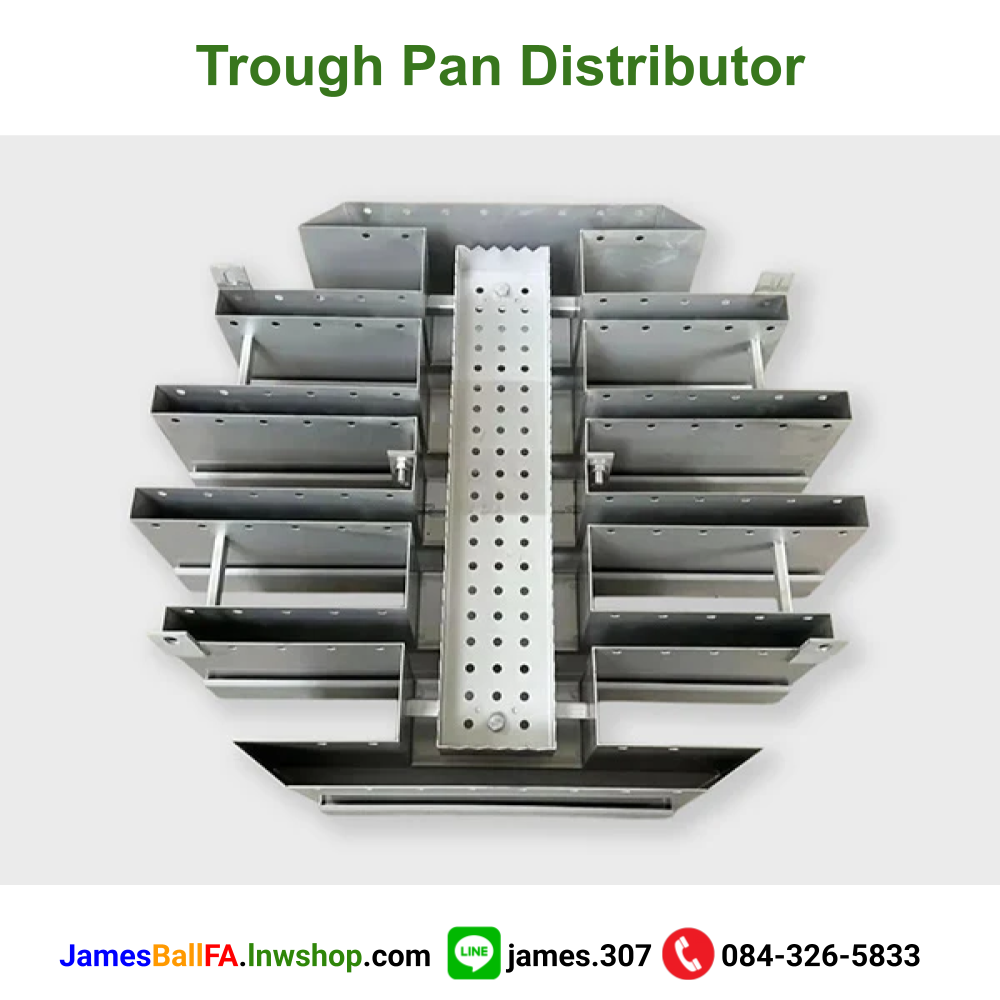 Trough Pan Distributor Used for the Liquid Distribution