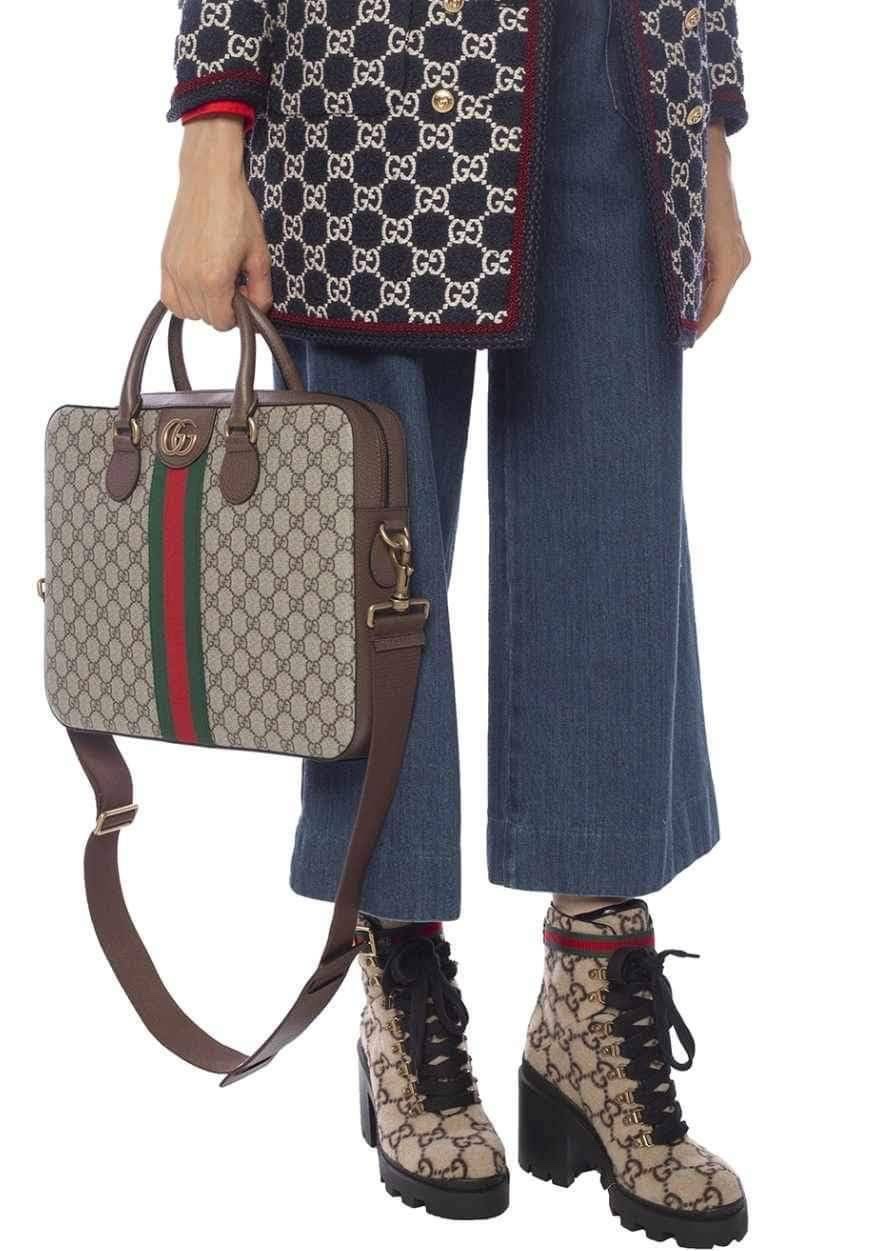 กระเป๋าใส่เอกสารแบรนด์Gucci Ophidia GG Briefcase