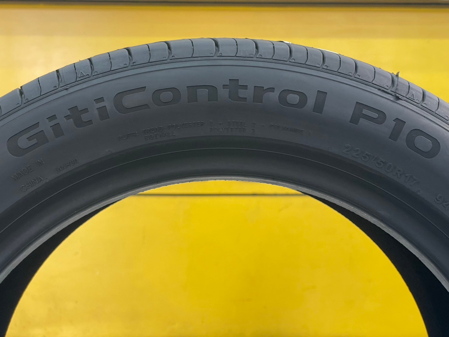 ยางใหม่ GITI Control P10 225/50R17 ยางใหม่ปี2024